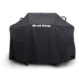 Broil King Gasgrill Crown 440 - BUNDLE schwarz, mit Seitenbrenner, inkl. Gussplatte, Schutzhülle und Grillzange