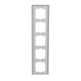 Busch-Jaeger Rahmen fünffach weiß, Retail