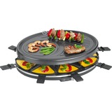 Clatronic Raclette-Grill RG 3776 schwarz/silber