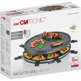 Clatronic Raclette-Grill RG 3776 schwarz/silber