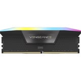 Corsair DIMM 32 GB DDR5-6000 (2x 16 GB) Dual-Kit, Arbeitsspeicher schwarz, CMH32GX5M2D6000Z38, VENGEANCE RGB DDR5, AMD EXPO