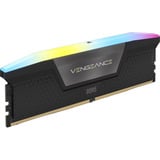 Corsair DIMM 32 GB DDR5-6000 (2x 16 GB) Dual-Kit, Arbeitsspeicher schwarz, CMH32GX5M2D6000Z38, VENGEANCE RGB DDR5, AMD EXPO