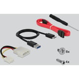 DeLOCK 3.5″ / 5.25″ Wechselrahmen für 2.5″ SATA Festplatten und SSDs 