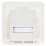 Digitus FTTH Glasfaser Unterputz-Wandanschlussdose, 2 Ports weiß, für SC- und LC-Adapter