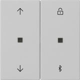 Gira Jalousie und Schaltuhr Bedienung System 3000, Bedienteil grau, Retail