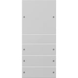 Gira Wippenset vierfach grau, Retail