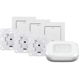 Homematic IP Starter Set Rollladensteuerung für 3 Rollläden, Steuermodul  für alle gängigen Rohrmotoren