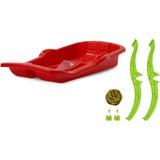 Jamara Snow Play - Bob Karol 80 cm mit Bremse, Schlitten rot