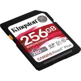 Kingston Canvas React Plus 256 GB SDXC, Speicherkarte UHS-II U3, Class 10, V60, A1