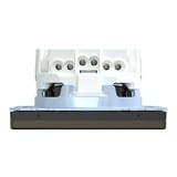 Merten Schutzkontaktsteckdose mit Steckklemmen bronze, Retail