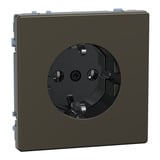 Merten Schutzkontaktsteckdose mit Steckklemmen bronze, Retail