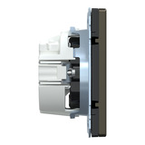 Merten Schutzkontaktsteckdose mit Steckklemmen bronze, Retail