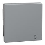 Merten Wippe Klingel Wechsel Schalter Kreuz Schalter Taster Einsatz aluminium, Retail