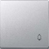 Merten Wippe Klingel Wechsel Schalter Kreuz Schalter Taster Einsatz aluminium, Retail