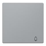 Merten Wippe Klingel Wechsel Schalter Kreuz Schalter Taster Einsatz aluminium, Retail