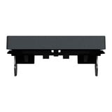 Merten Wippe Kontrollfenster für Schalter und Taster Einsatz, zweiteilige Wippe, Thermoplast anthrazit, Retail