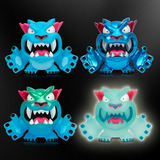 Moose Toys MrBeast Lab Vinyl-Figuren - Glow Panther, Spielfigur 