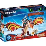 PLAYMOBIL 70731 Dragon Racing: Rotzbakke und Hakenzahn, Konstruktionsspielzeug