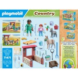 PLAYMOBIL 71471 Country Starter Pack Tierarzteinsatz bei den Eseln, Konstruktionsspielzeug 