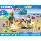 PLAYMOBIL 71906 myLife Familienspaß am Strand - 71906, Konstruktionsspielzeug 
