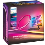 Philips Hue Play Gradient Lightstrip für PC (24-27"), LED-Streifen schwarz/weiß