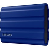 SAMSUNG Portable SSD T7 Shield 2 TB, Externe SSD blau, USB-C 3.2 Gen 2 (10 Gbit/s), extern