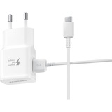 SAMSUNG Schnellladegerät EP-TA20E weiß, USB A zu Type-C Kabel, 15 W
