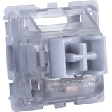 Sharkoon Gateron Pro Silver Switch-Set, Tastenschalter silber/transparent, 35 Stück