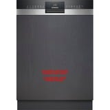 Siemens SX53ES02CE IQ300, Spülmaschine edelstahl (gebürstet)/schwarz, 60 cm, Home Connect, XXL