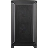 SilverStone FARA 312Z, Tower-Gehäuse schwarz, Tempered Glass