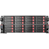 SilverStone SST-RM43-324-RS, Rack, Server-Gehäuse schwarz/rot, 4 Höheneinheiten