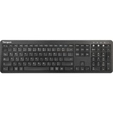 Targus Antimikrobielle Bluetooth-Tastatur für mehrere Geräte schwarz, DE-Layout