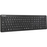 Targus Antimikrobielle Bluetooth-Tastatur für mehrere Geräte schwarz, DE-Layout