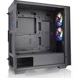 Thermaltake Divider 370 TG ARGB, Tower-Gehäuse schwarz, Tempered Glass