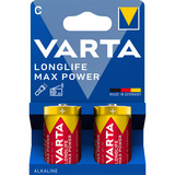 VARTA Longlife Max Power Batterie LR14, C (Baby) 2 Stück