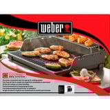 Weber Gourmet BBQ System Grillrost-Einsatz 8847, für Spirit 300 schwarz, 3-teilig, Gusseisen