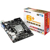 Biostar J1800NH3 inkl. Intel® Celeron® J1800, Mainboard