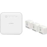 Bosch Smart Home Starterset Rollladensteuerung L weiß, 1x Controller II, 3x Licht-/ Rollladensteuerung II