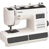 Brother Mechanische Nähmaschine HF37 - Strong & Tough weiß/schwarz