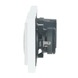 Busch-Jaeger Radio BTconnect Digital Audio Broadcasting Plus Komplett-Set Bluetooth 8270 UJ-84-101, Radiowecker weiß (glänzend), Retail