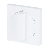 Busch-Jaeger Zentralscheibe Stufenschalter matt für 3 Stufen Drehschalter, Abdeckung weiß (matt), Retail