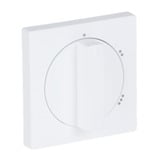 Busch-Jaeger Zentralscheibe Stufenschalter matt für 3 Stufen Drehschalter, Abdeckung weiß (matt), Retail