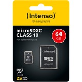 Intenso microSDXC 64 GB, Speicherkarte Class 10