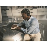 Jabra Evolve3 75, Headset schwarz, UC, USB-C Bluetooth-Adapter, Schnurloses Ladepad