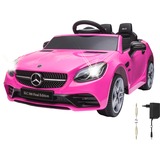 Jamara Ride-on Mercedes-Benz SLC, Kinderfahrzeug pink, 12V