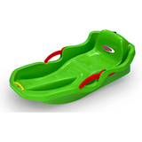 Jamara Snow Play - Bob Comfort 80 cm mit Bremse, Schlitten grün