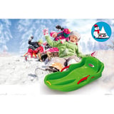 Jamara Snow Play - Bob Comfort 80 cm mit Bremse, Schlitten grün