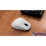 Keychron M6 Wireless, Gaming-Maus weiß, PixArt 3395 (1K Polling-Rate)