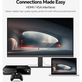 Koorui E2411F, LED-Monitor 60.5 cm (23.8 Zoll), schwarz, FullHD, IPS, HDMI, VGA, 100Hz Panel