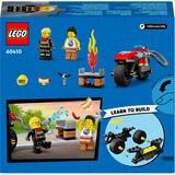 LEGO 60410 City Feuerwehrmotorrad, Konstruktionsspielzeug 